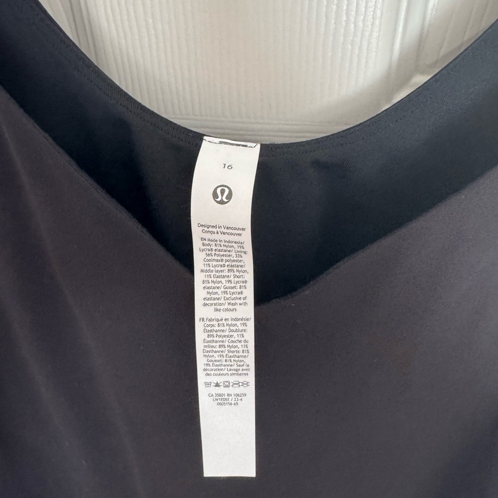 Lululemon Athletica black Tank Top - Picture 2 of 4